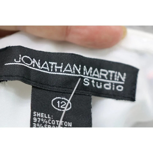 Jonathon Martin Women's Floral Strapless Dress with Cropped Jacket-Size 12 - Picture 8 of 15